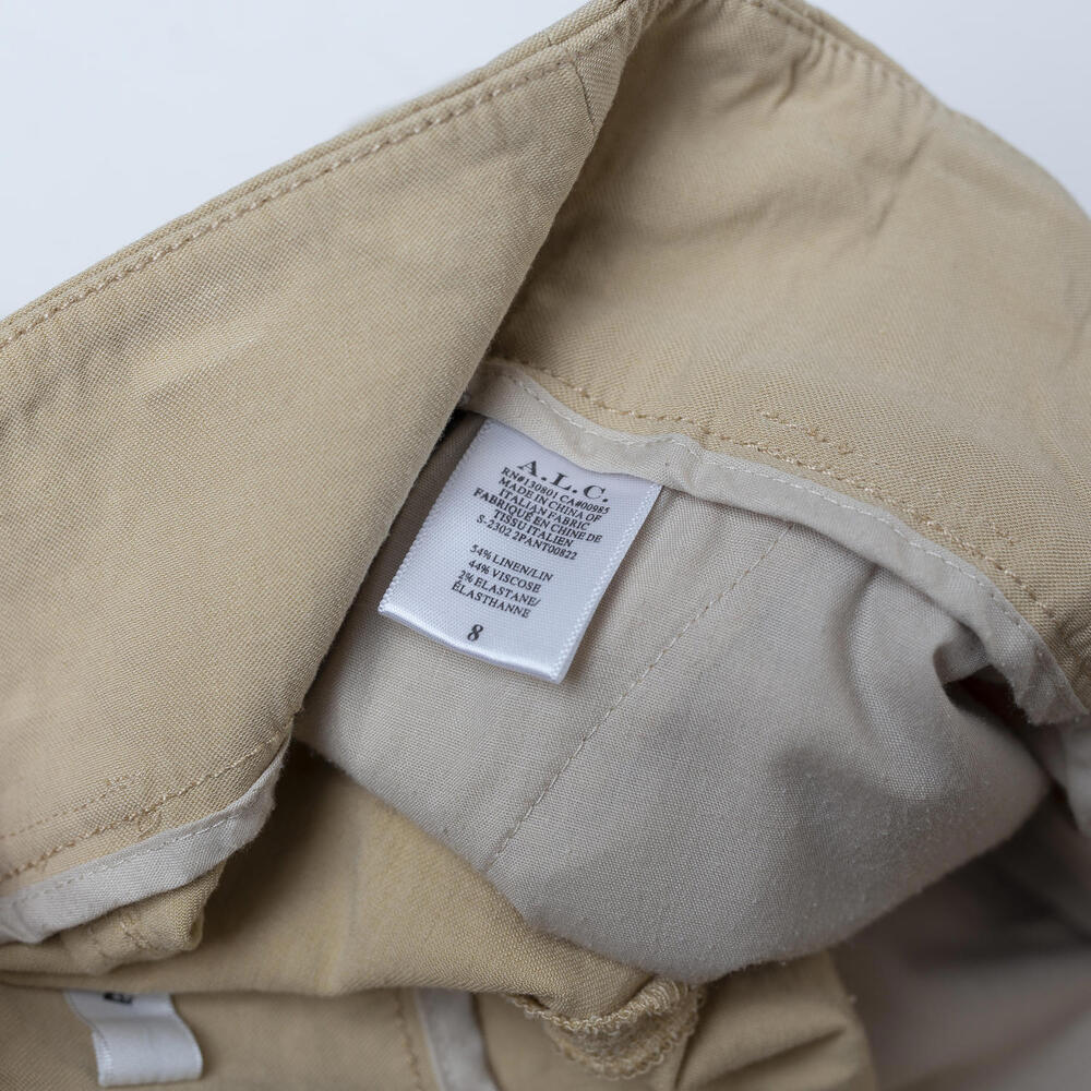 A.L.C. High-Waisted Barrel Pants - Picture 6 of 9